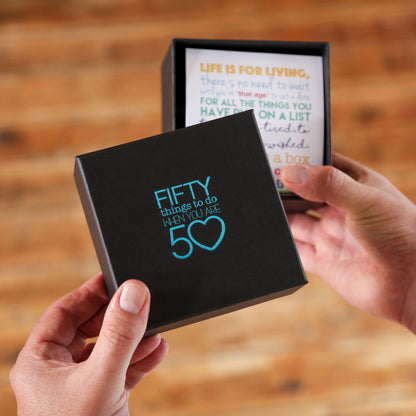 Fifty Things To Do When You Are 50